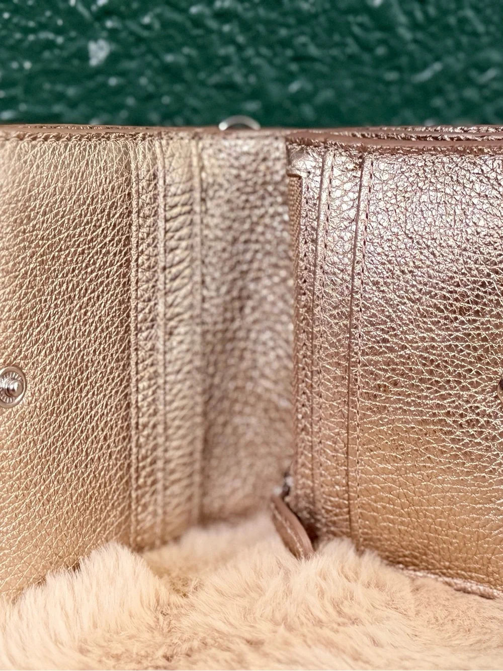 Brighton Everbloom Shimmer Small Wallet